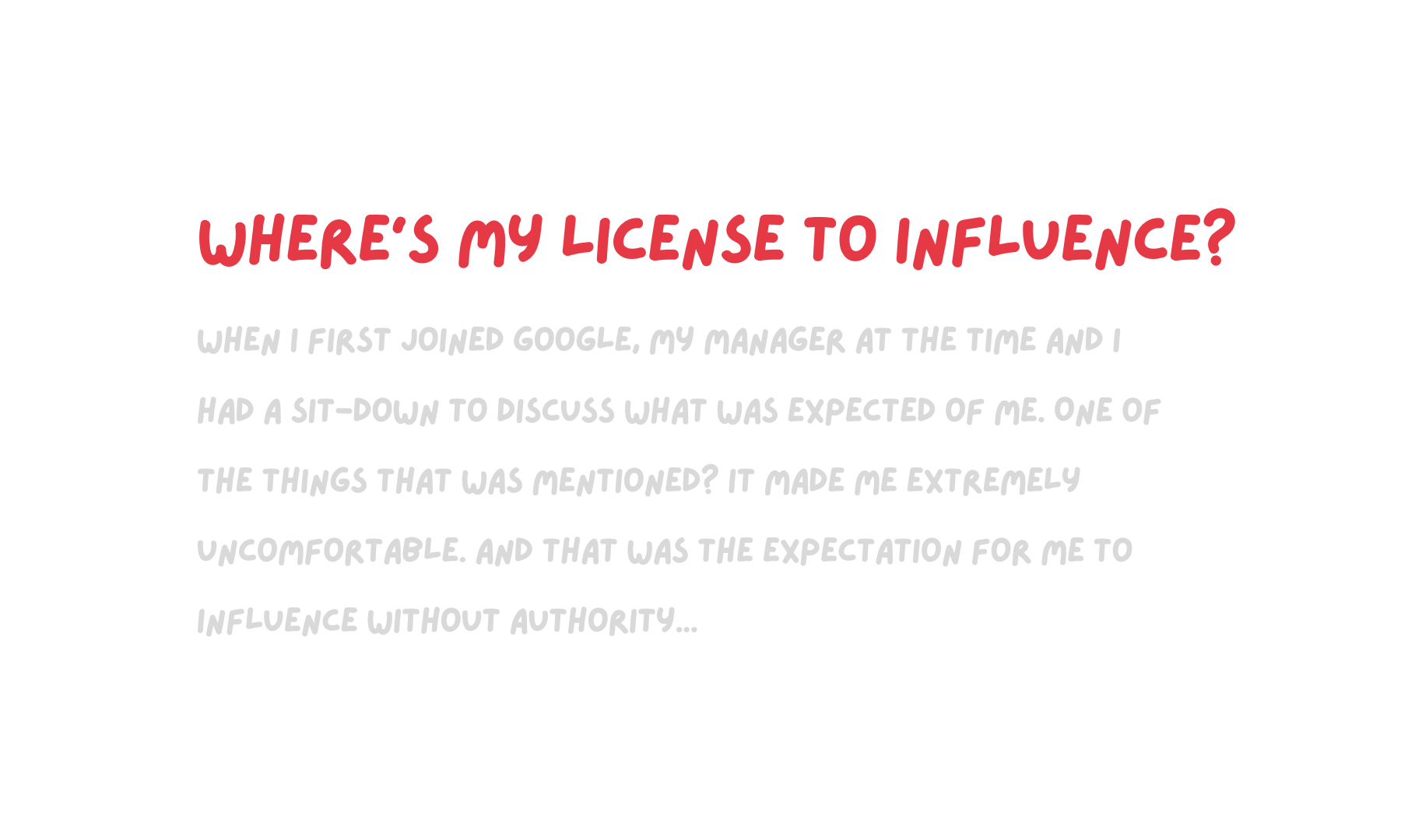 How does a junior person influence without authority?